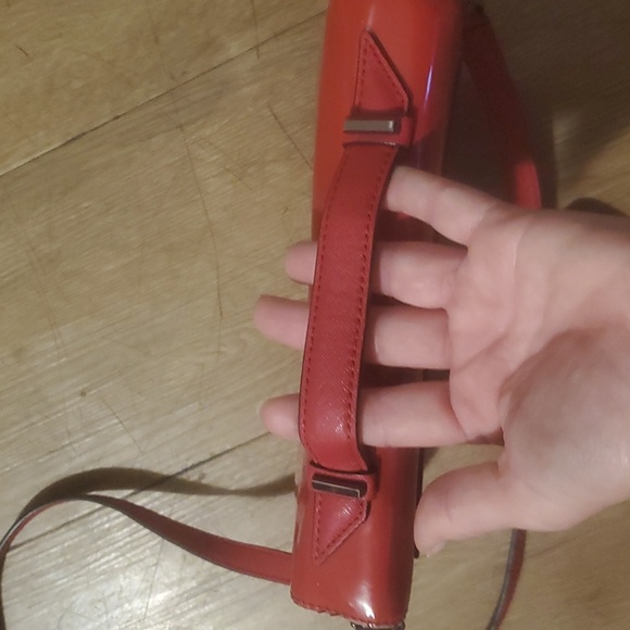 Botkier Cobble Hill Crossbody Bag in Red Patent Leather. - Picture 5 of 15